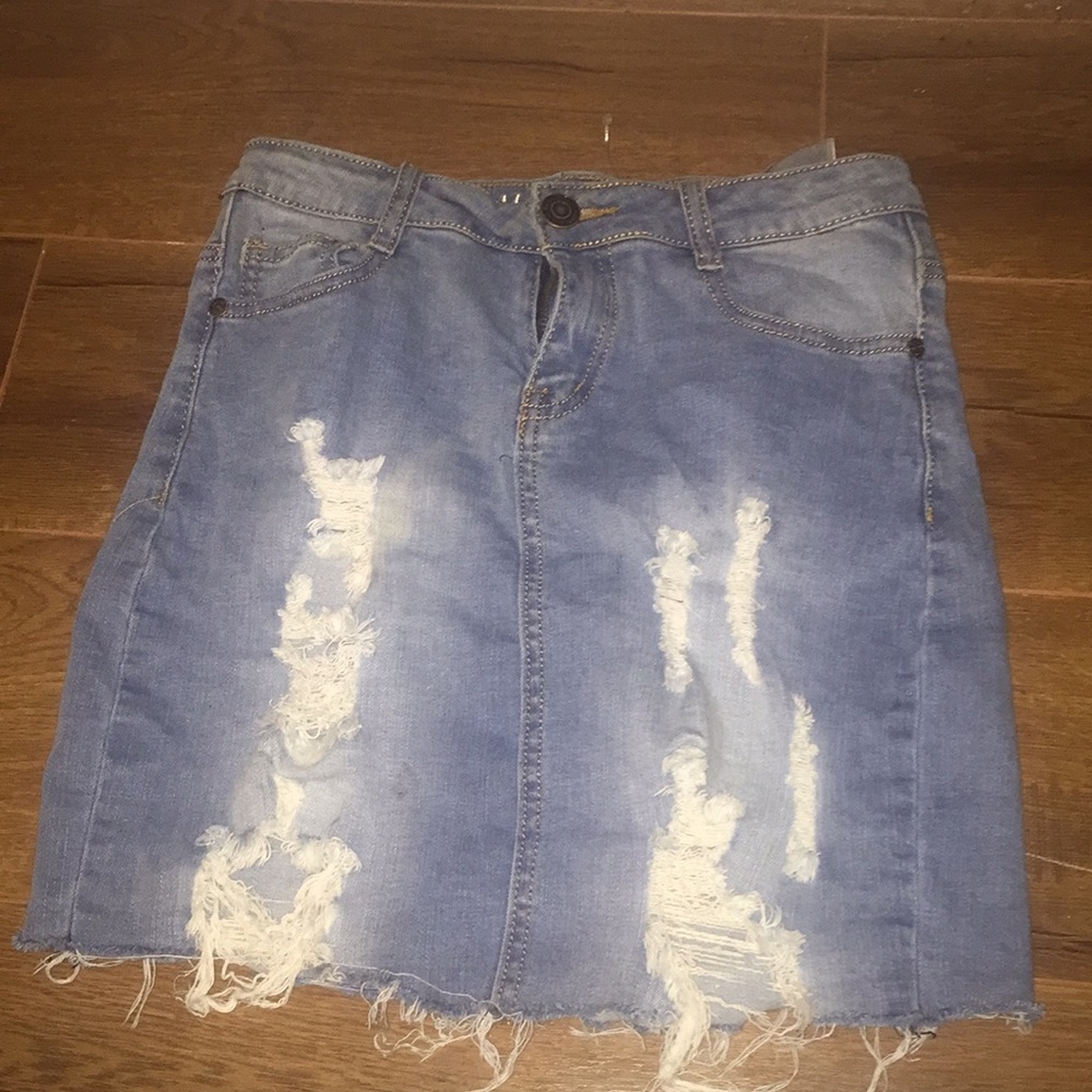 Denim skirt